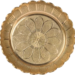 À La Flower Brass Bowl