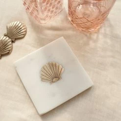 À La Shell Marble Coaster Accessories