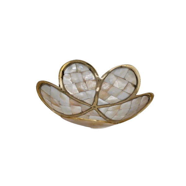 À La Mother Of Pearl Brass Bowl Accessories 4 À La Mother Of Pearl Brass Bowl Accessories
