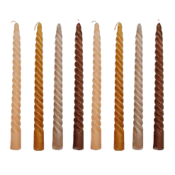 À La Spiral Candles, Set Of 4 Accessories