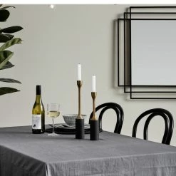 Nordal Art Deco Mirror, Black Accessories