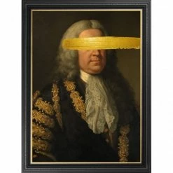 Copper & Plush Accessories Anonymous Man, Gold