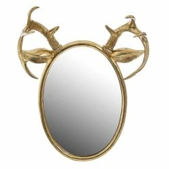 Copper & Plush Antly Mirror