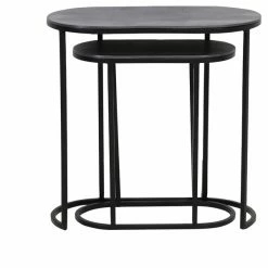 Copper & Plush Bocov Side Table, Set Of 2