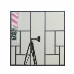 Copper & Plush Cube Mirror