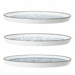Bloomingville Molly Plate, Set Of 3 Accessories