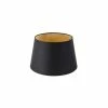 Copper & Plush Black Lamp Shade Decor