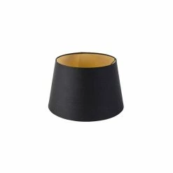 Copper & Plush Black Lamp Shade Decor