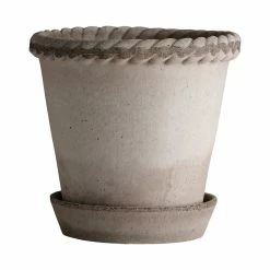 Bergs Potter Emilia Plant Pot, Grey Accessories