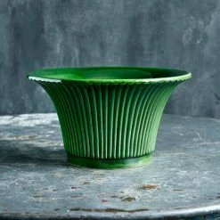 Bergs Potter Daisy Plant Pot, Green Accessories
