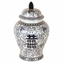 Copper & Plush Double Happiness Temple Jar