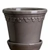 Bergs Potter Copenhagen Plant Pot, Pearl Grey Accessories
