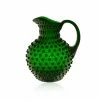 Klimchi Dark Green Hobnail Jug