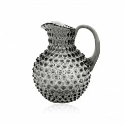 Klimchi Accessories Grey Smoke Hobnail Jug
