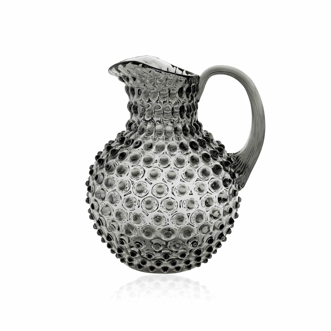 Klimchi Accessories Grey Smoke Hobnail Jug 3 Klimchi Accessories Grey Smoke Hobnail Jug