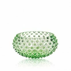 Klimchi Light Green Hobnail Bowl Accessories