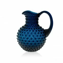 Klimchi Royal Blue Hobnail Jug Accessories