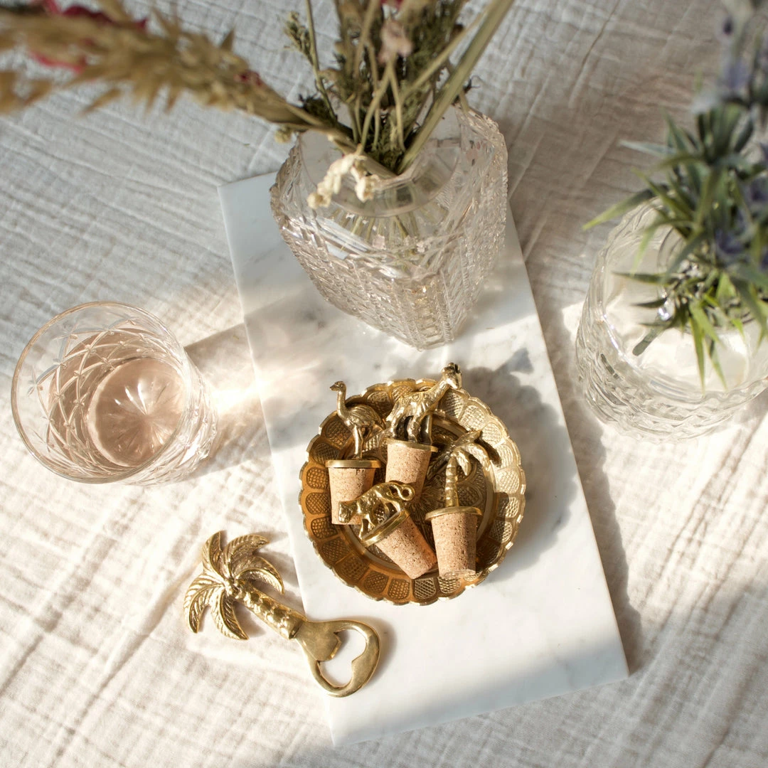 À La Flower Brass Bowl 4 À La Flower Brass Bowl