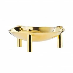 STOFF Nagel Brass Bowl