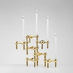 STOFF Nagel Brass Candle Holder Accessories