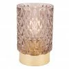 Copper & Plush Votive Diamond LED Candle Holder