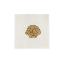 À La Shell Marble Coaster Accessories