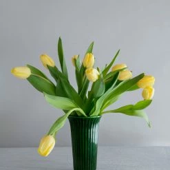 Bergs Potter Accessories Daisy Vase, Green