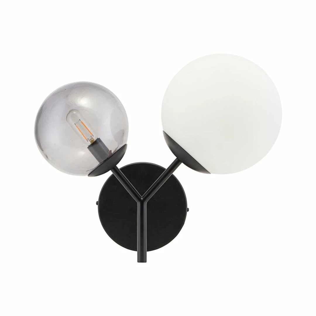 House Doctor Lighting Twice Wall Lamp, Black & White 3 House Doctor Lighting Twice Wall Lamp, Black & White