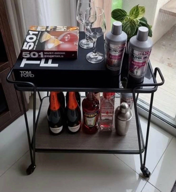 Copper & Plush Dean Metal Trolley Furniture 8 Copper & Plush Dean Metal Trolley Furniture