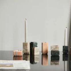Nordal Accessories Haida Marble Candle Holder