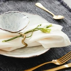 Nordal Skye Napkin Rings, Set Of 3 Accessories